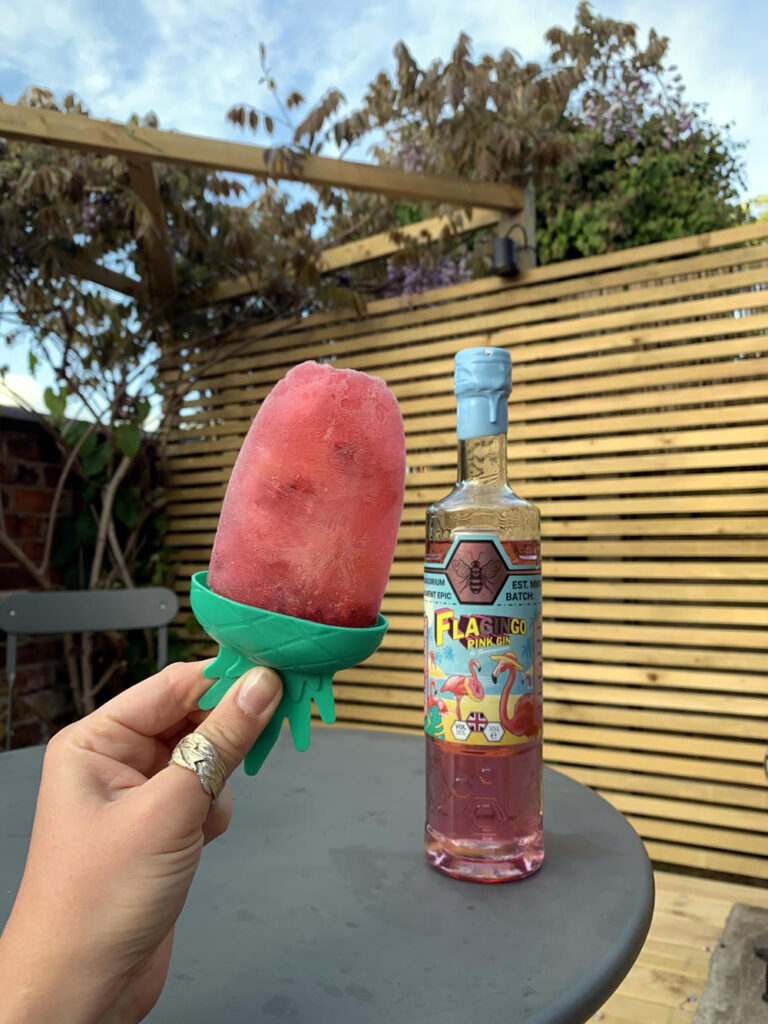 Flagingo Ice Lollies Recipe Image